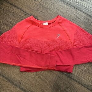 Gymshark Vibrant Red Sweatshirt